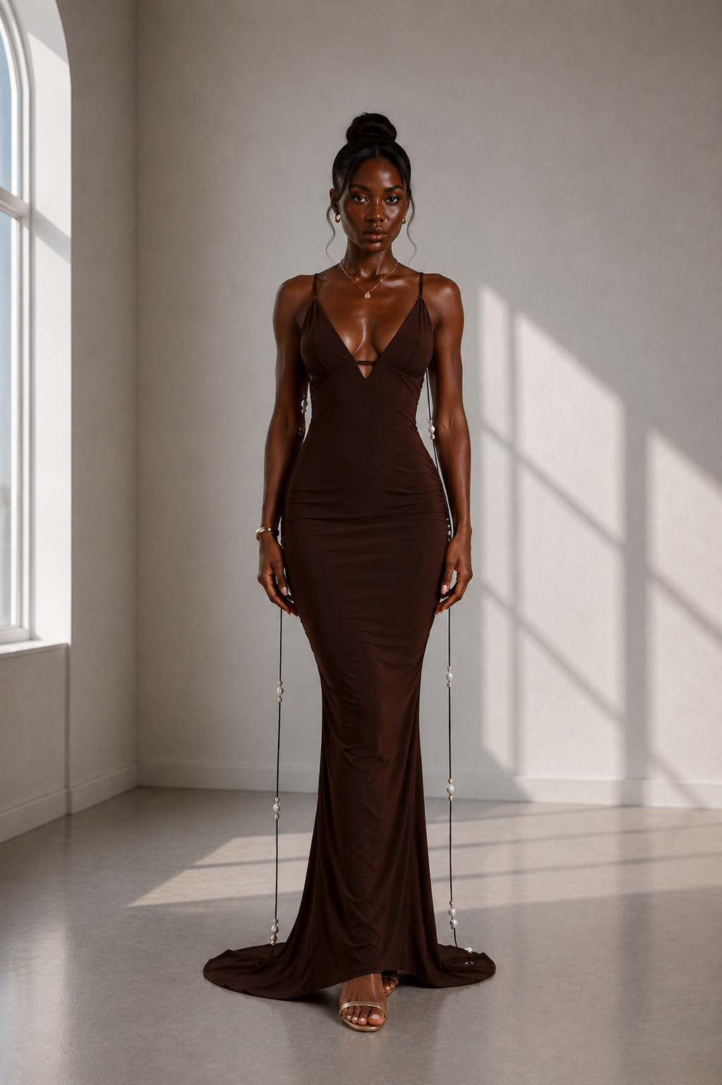 Vestido Sin Espalda Amara