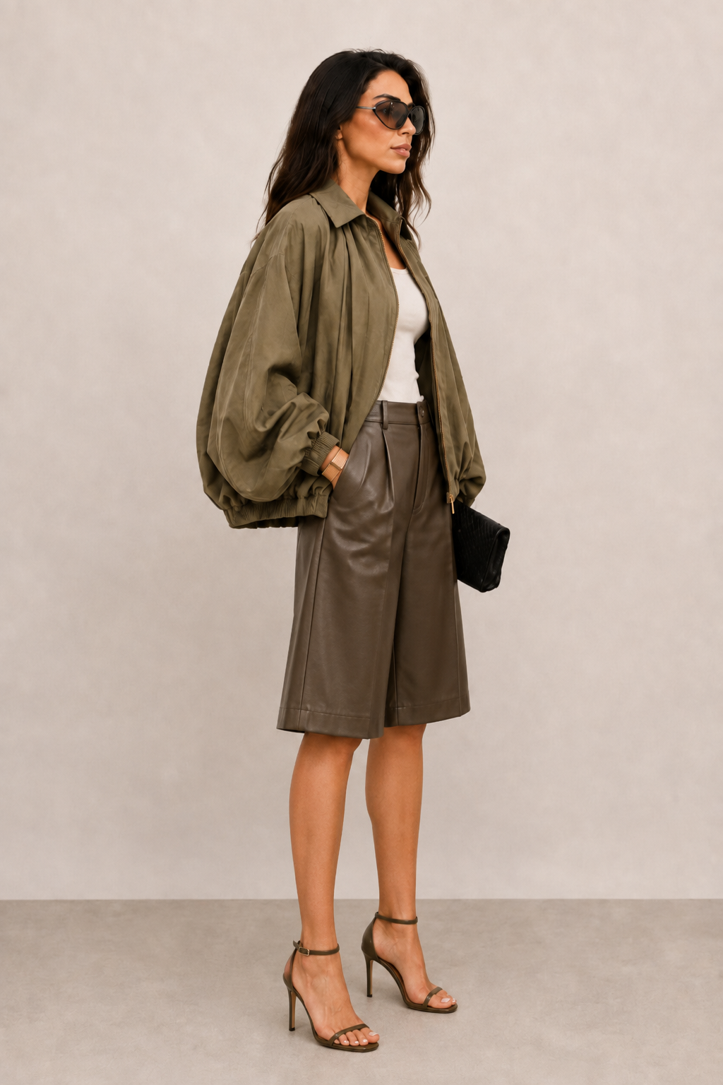 Chaqueta bomber de otoño