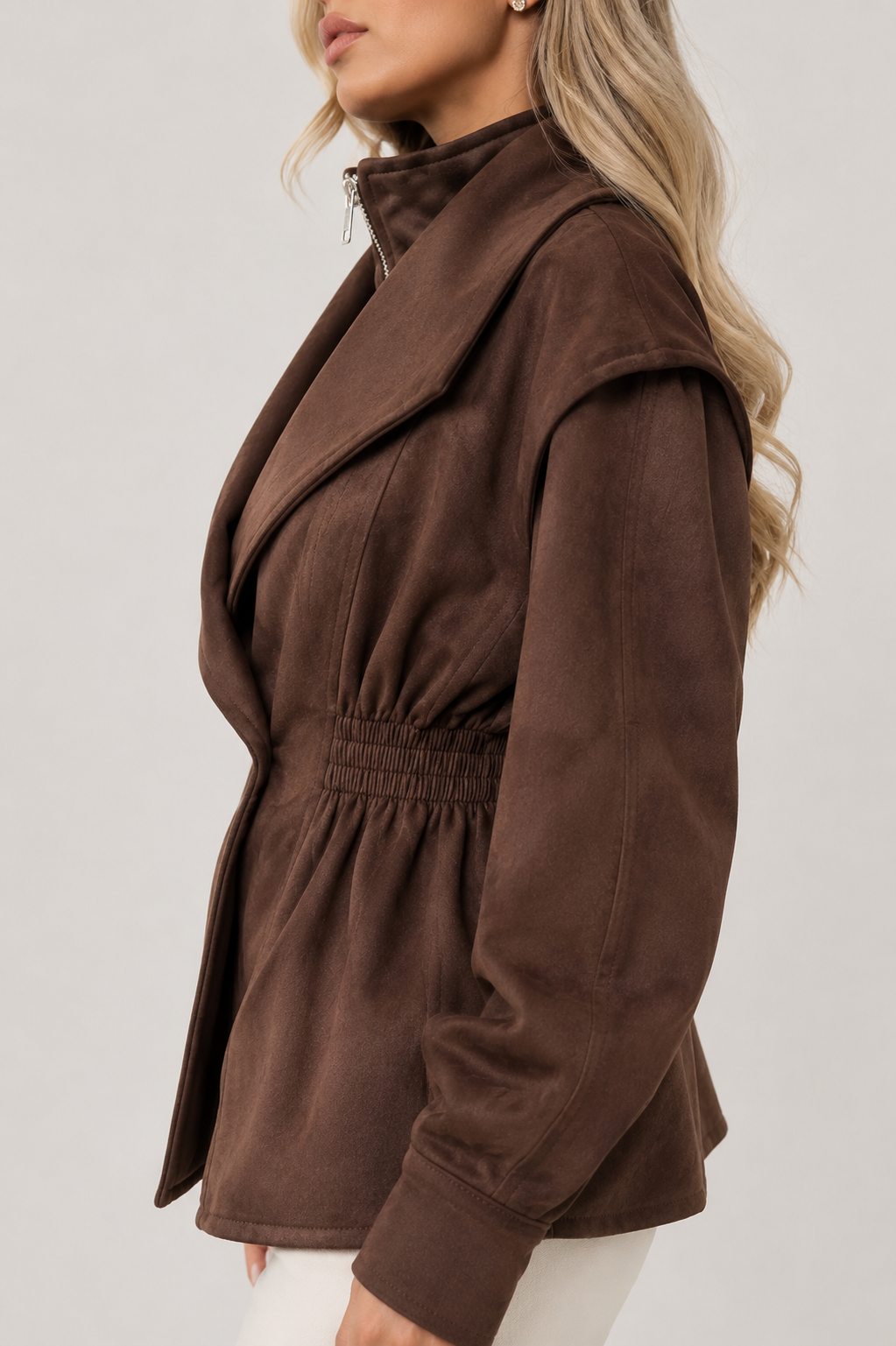 Chaqueta de ante Cami