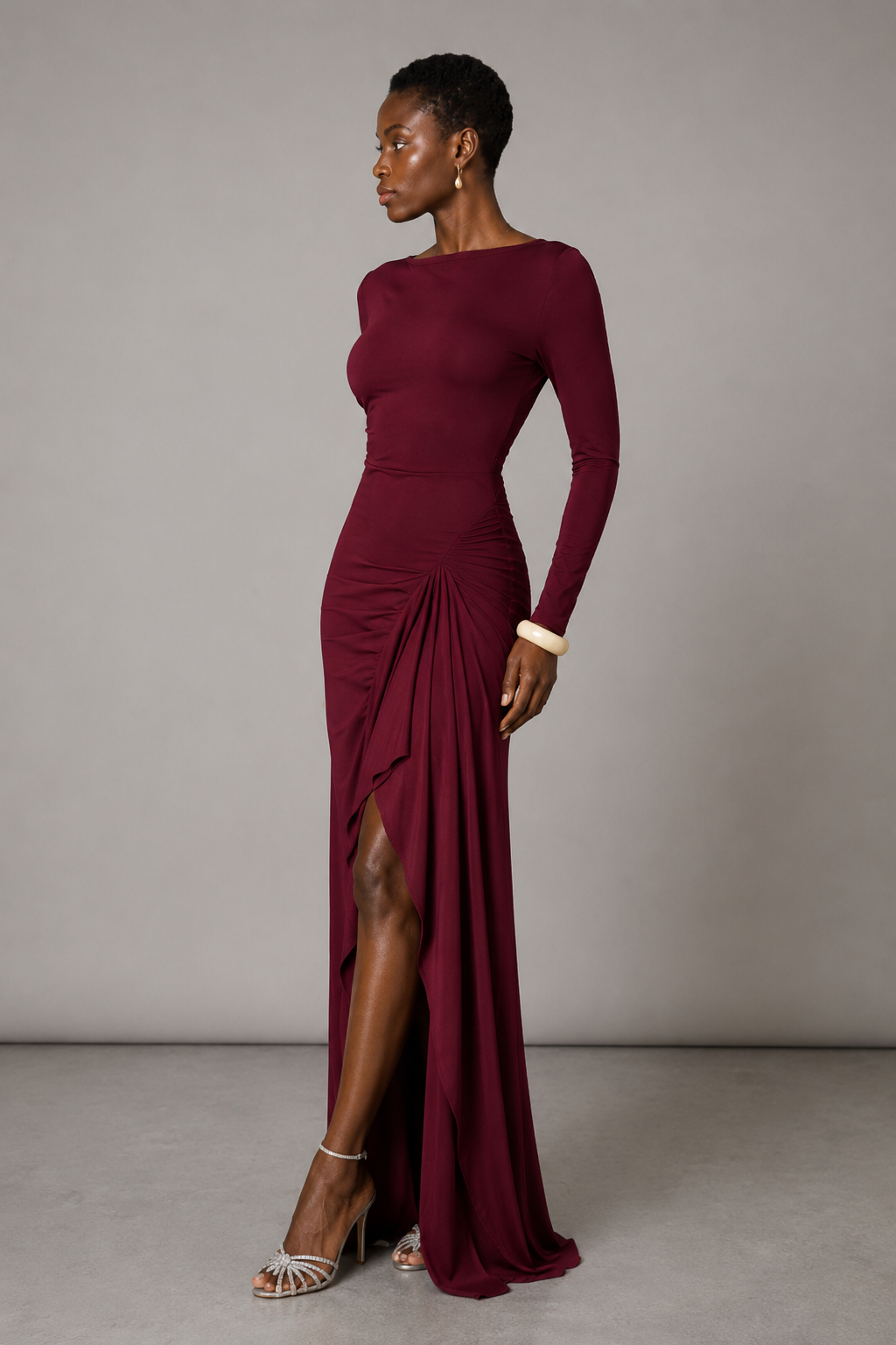Vestido largo Nubi