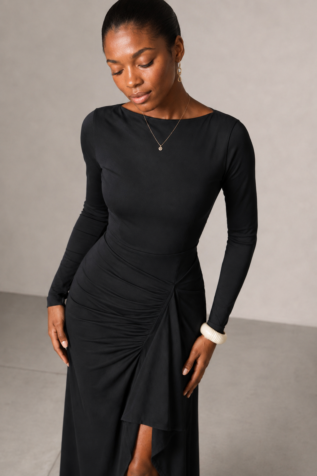 Vestido largo Nubi