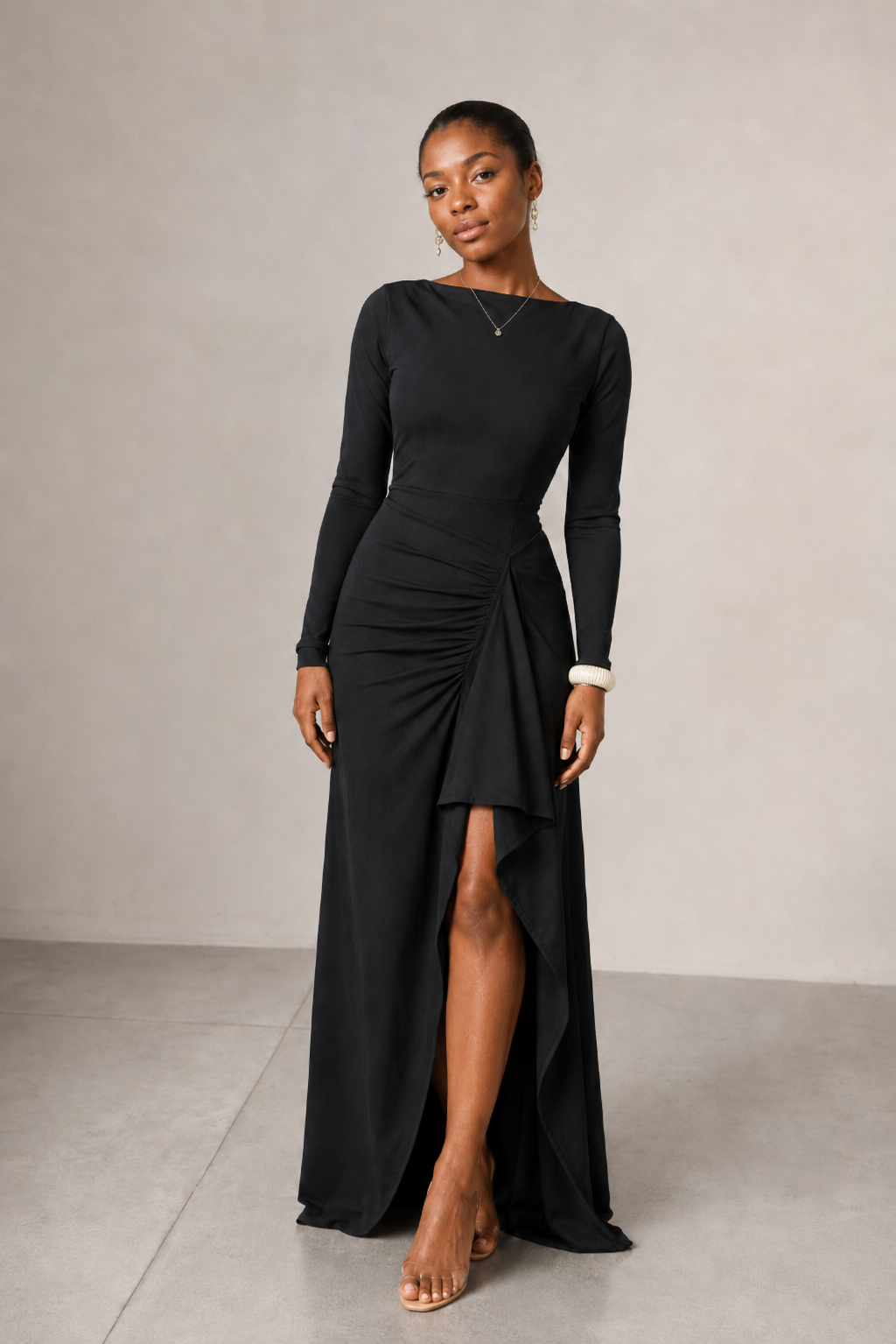 Vestido largo Nubi