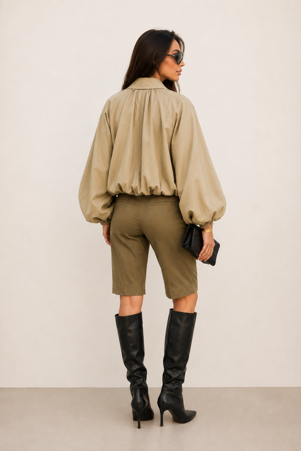 Chaqueta bomber de otoño