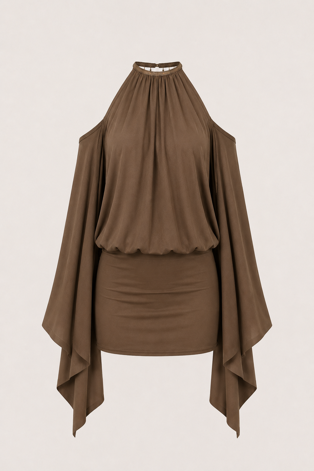 Vestido Sin Espalda Farfalla