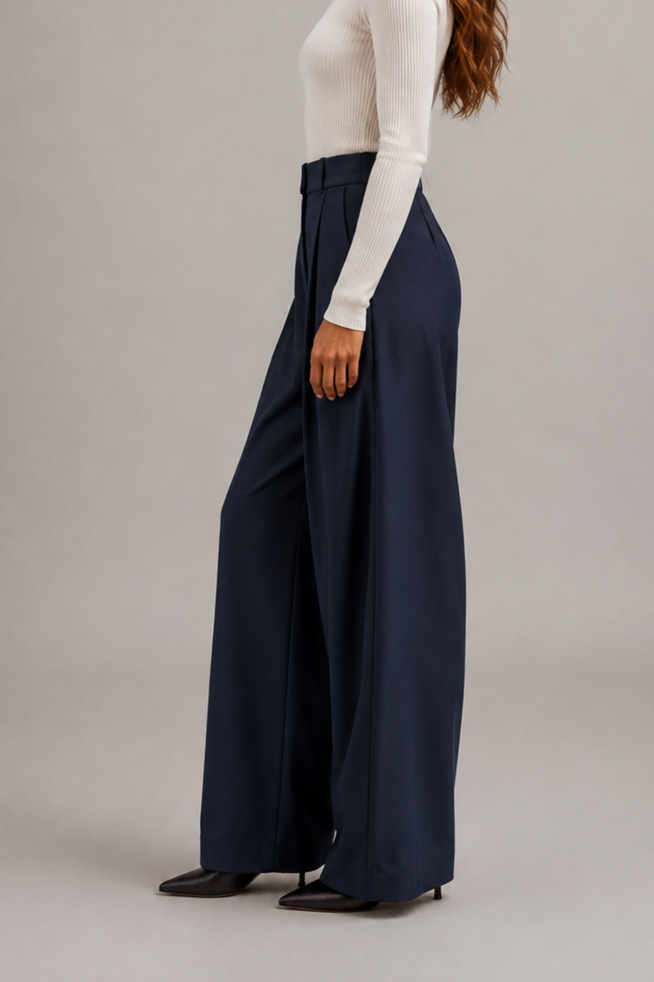 Pantalones de pierna ancha Nora