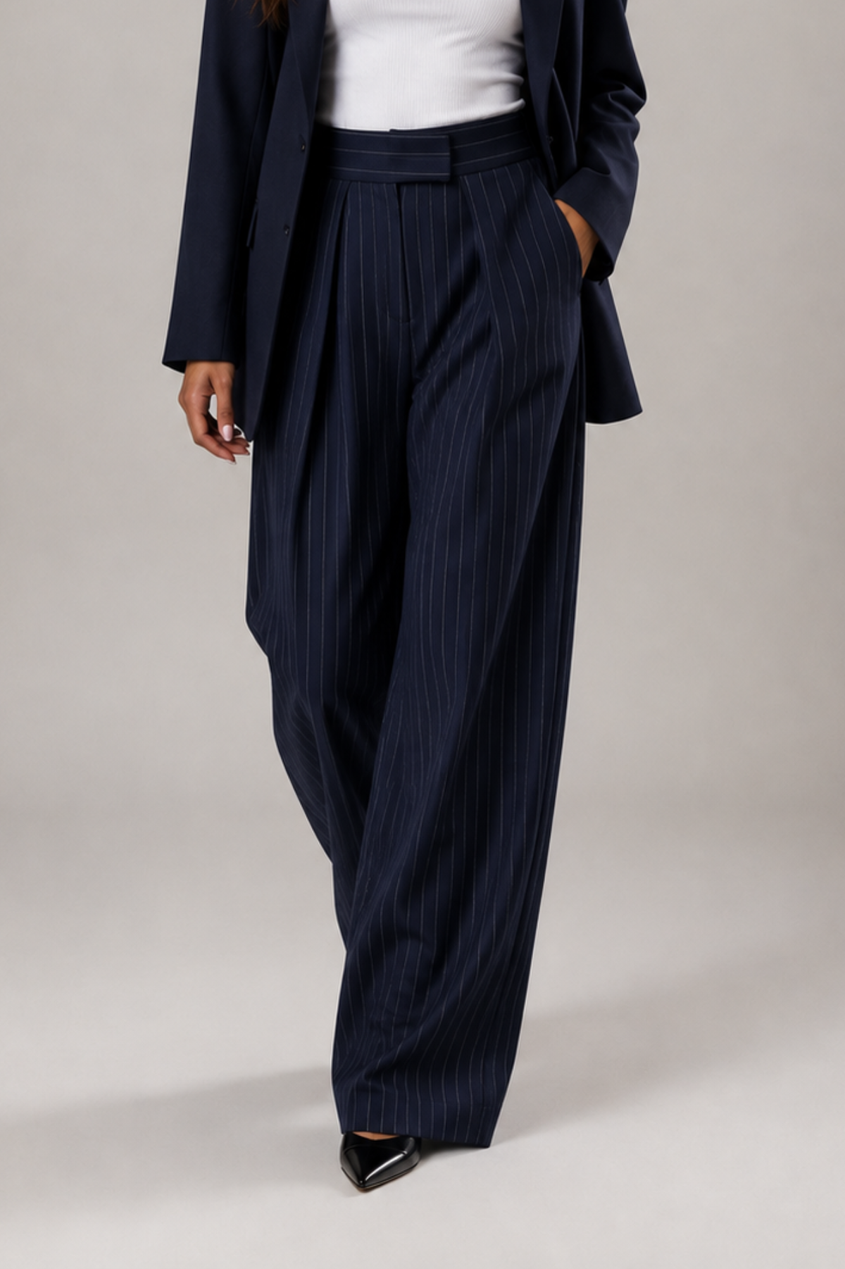 Pantalones de pierna ancha Nora