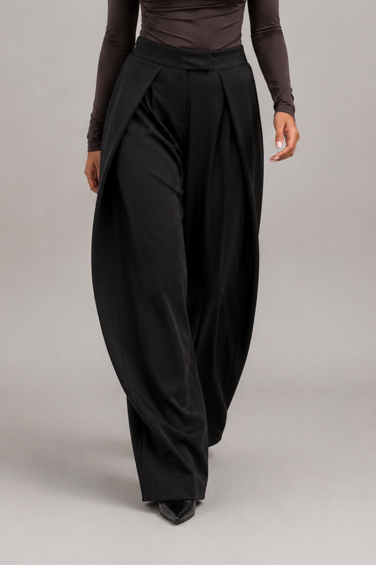 Pantalones de pierna ancha Nora